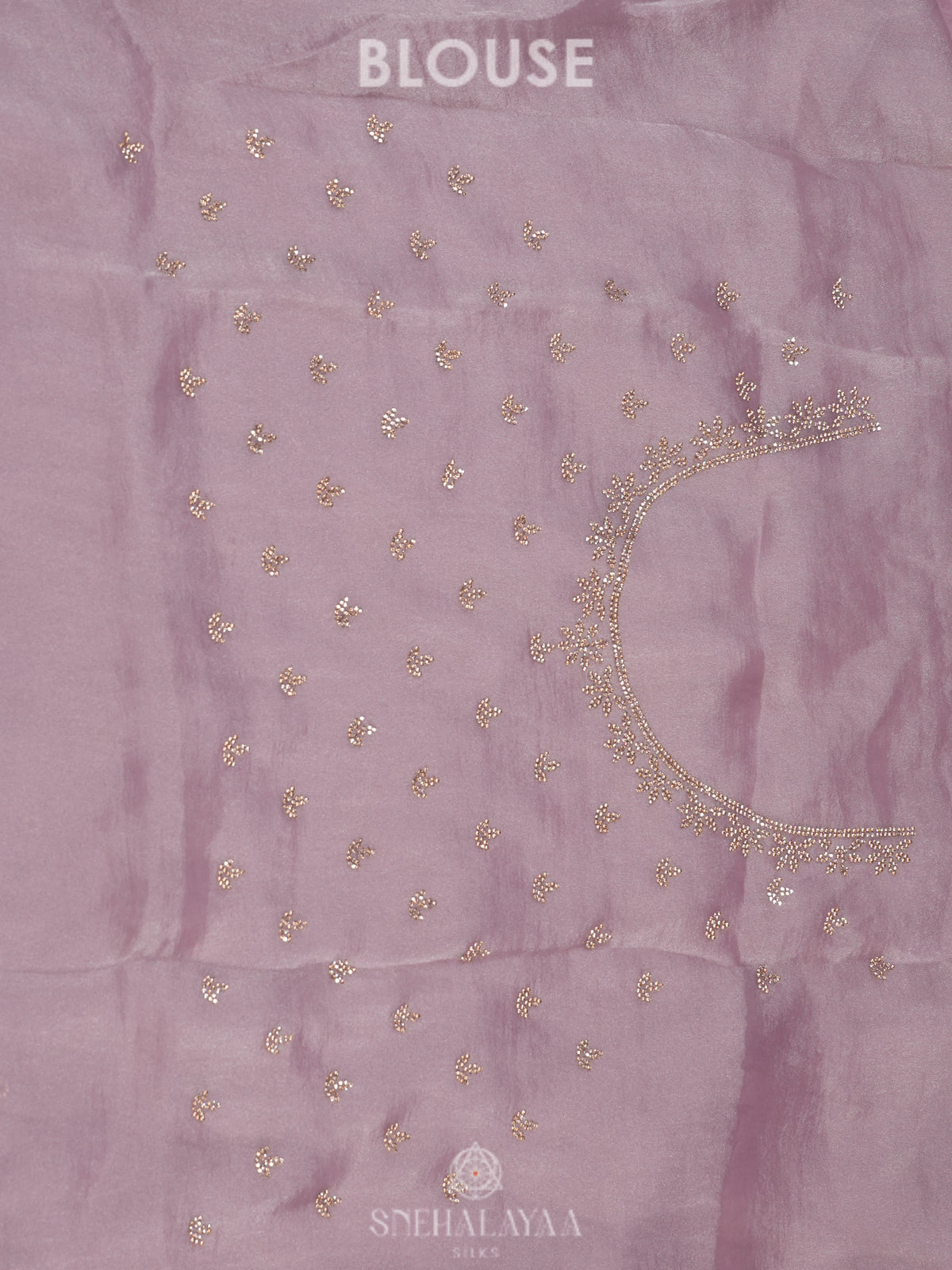 Lavender Designer Saree
