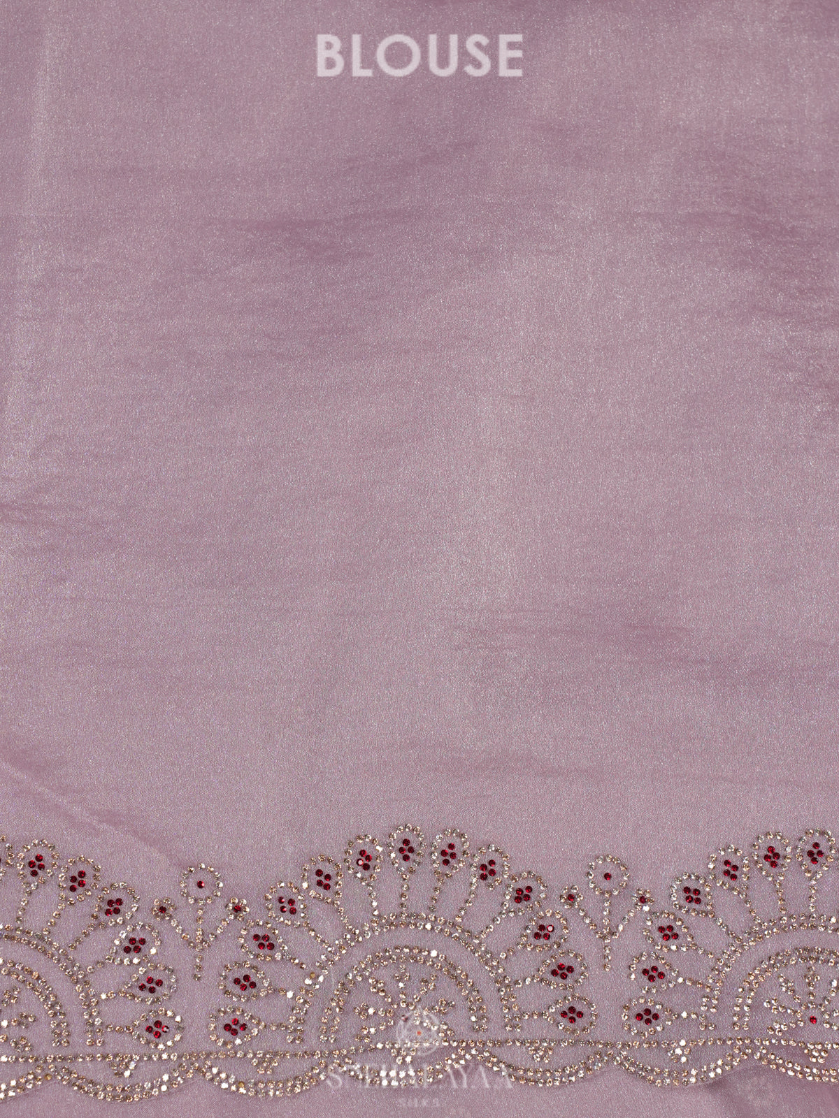 Lavender Designer Saree
