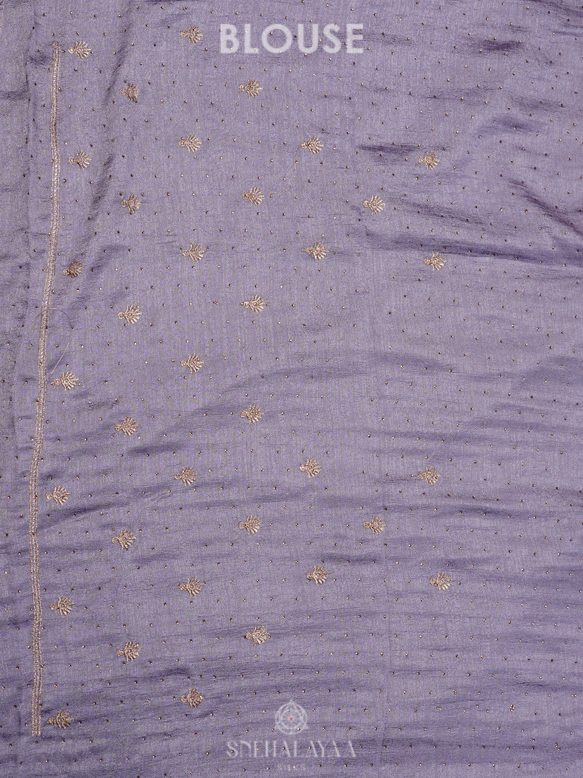 Lilac Designer Saree
