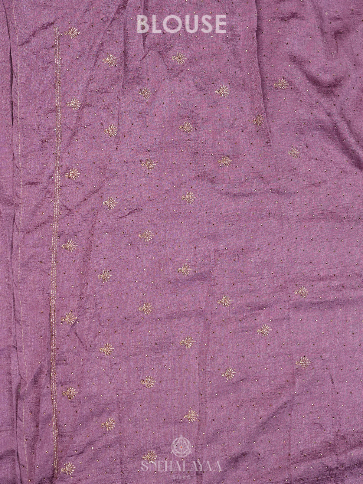 Lilac Designer Saree