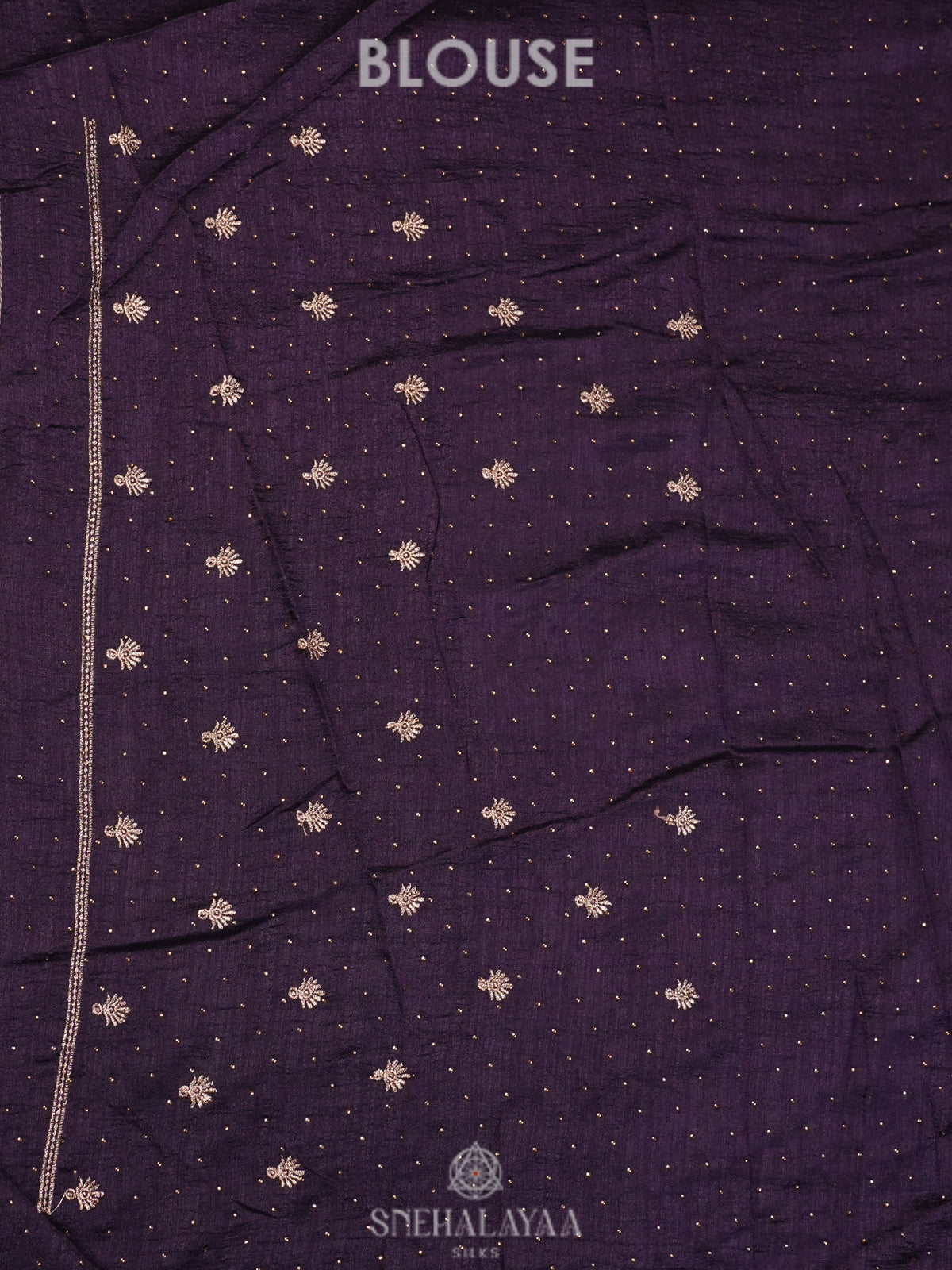 Purple Designer Saree
