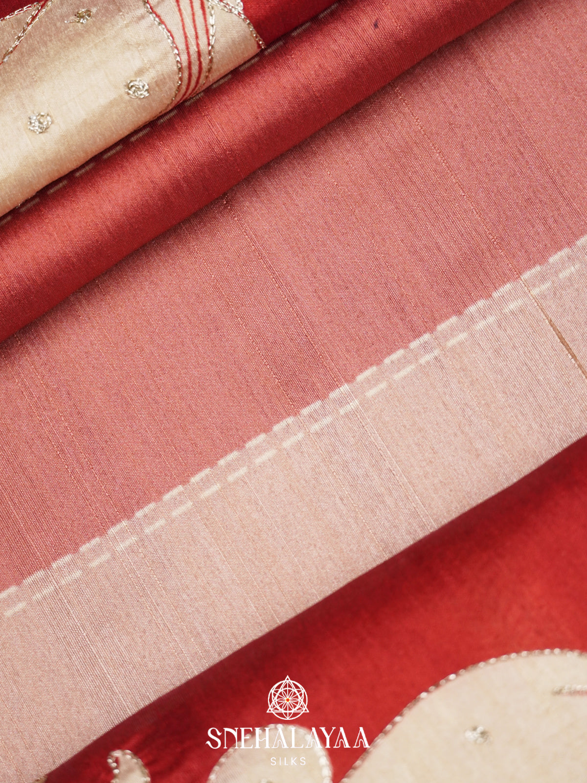 Multicolour  Raw Silk Saree
