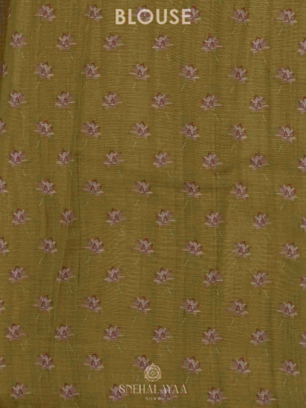 Yellow Kota Saree