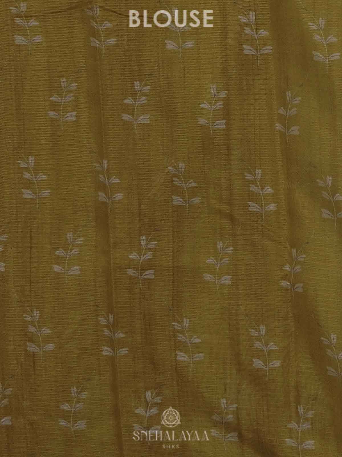Yellow Kota Saree