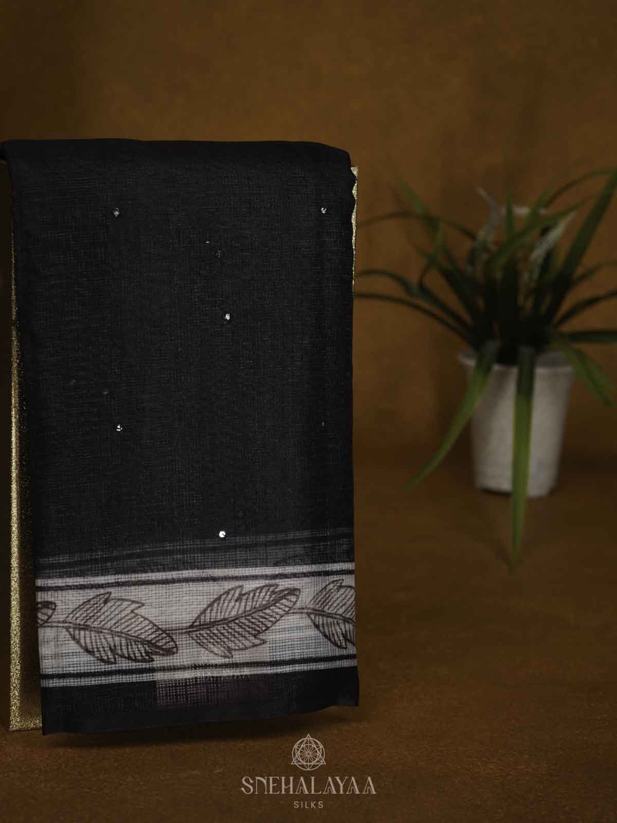 Black Kota Saree