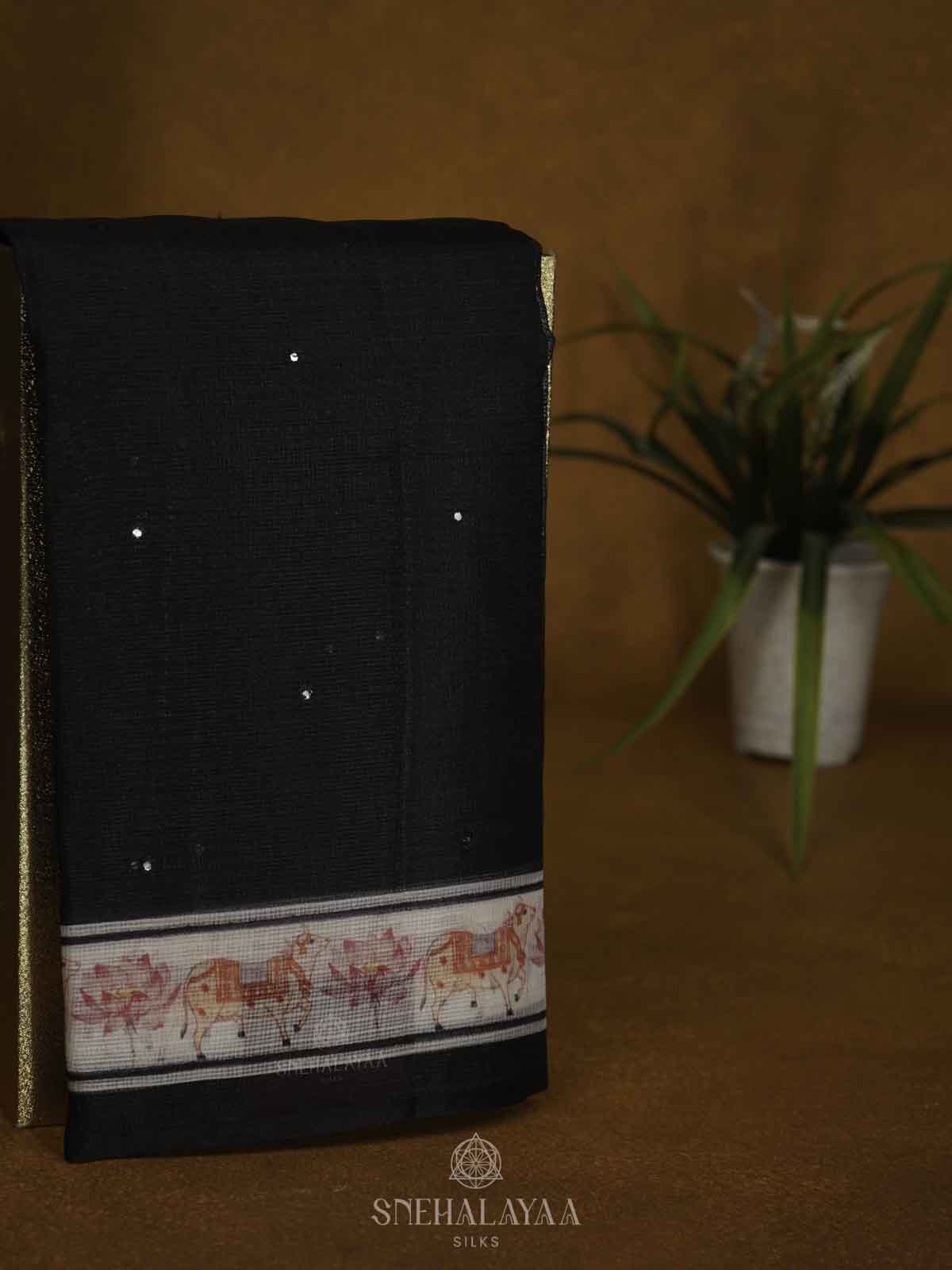 Black Kota Saree