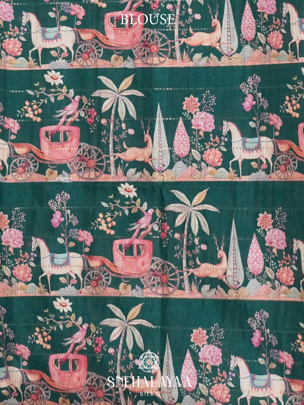 Mint Green  Raw Silk Saree