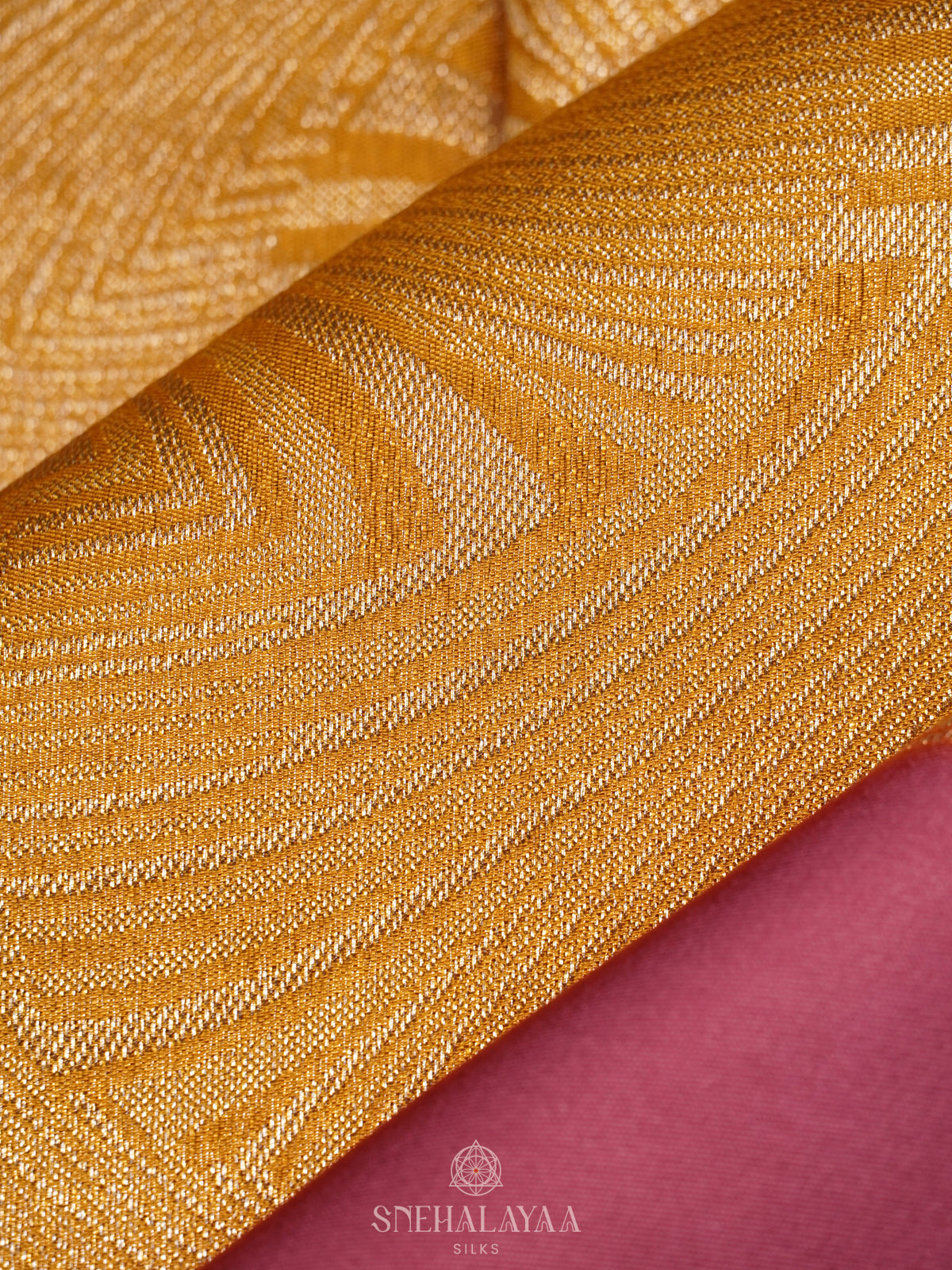 Yellow Banaras Saree
