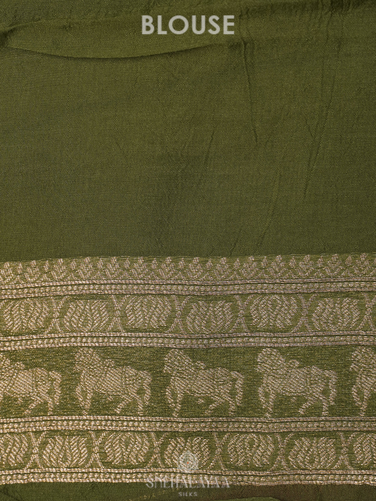 Peach Banaras Saree