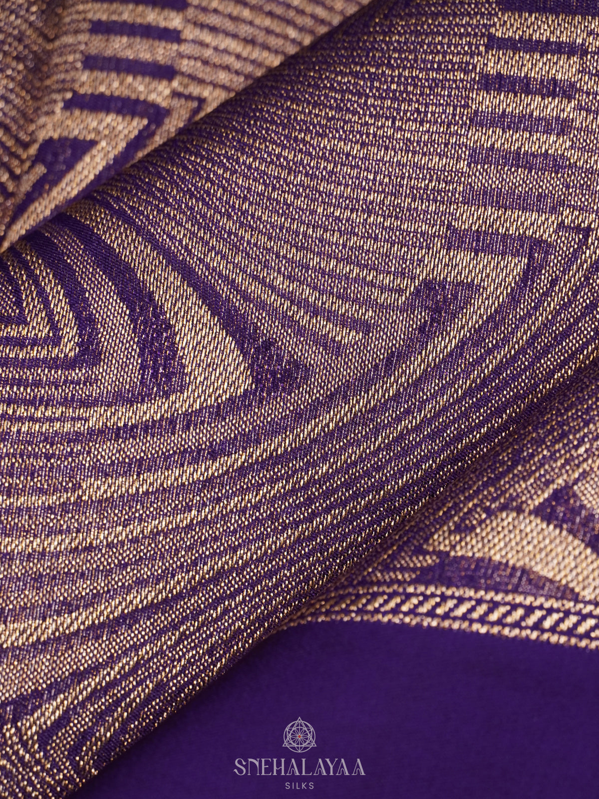 Purple Banaras Saree