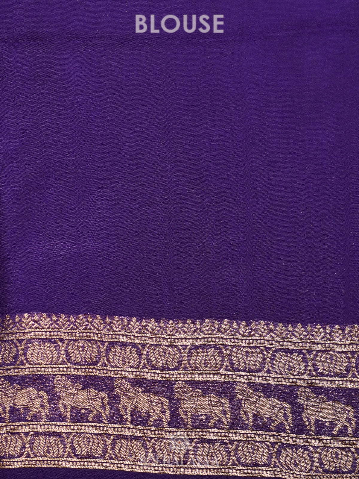 Purple Banaras Saree