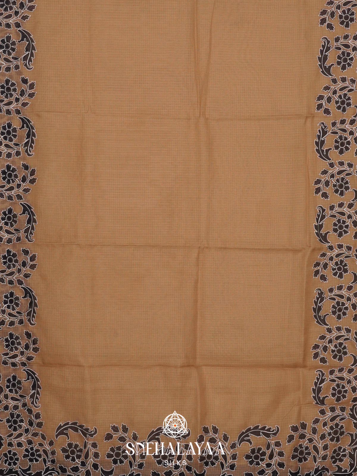 Mustard  Kota Saree