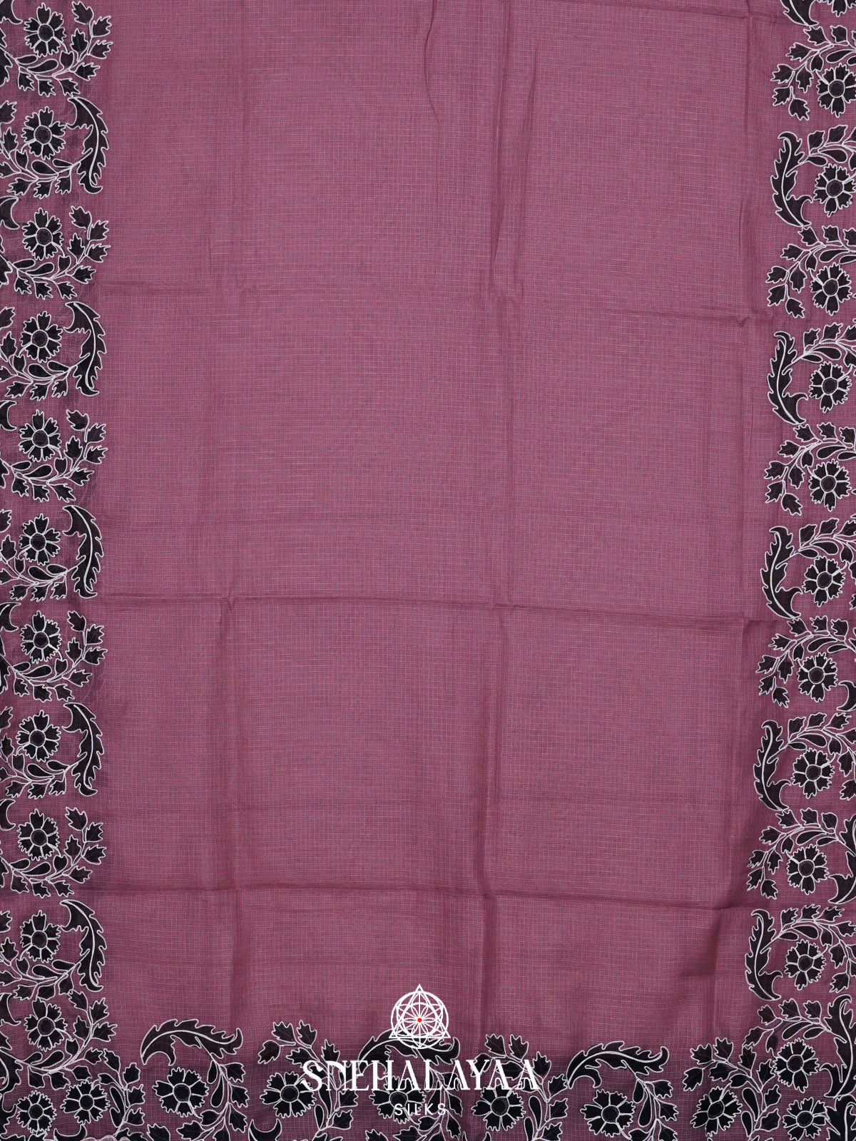 Purple  Kota Saree
