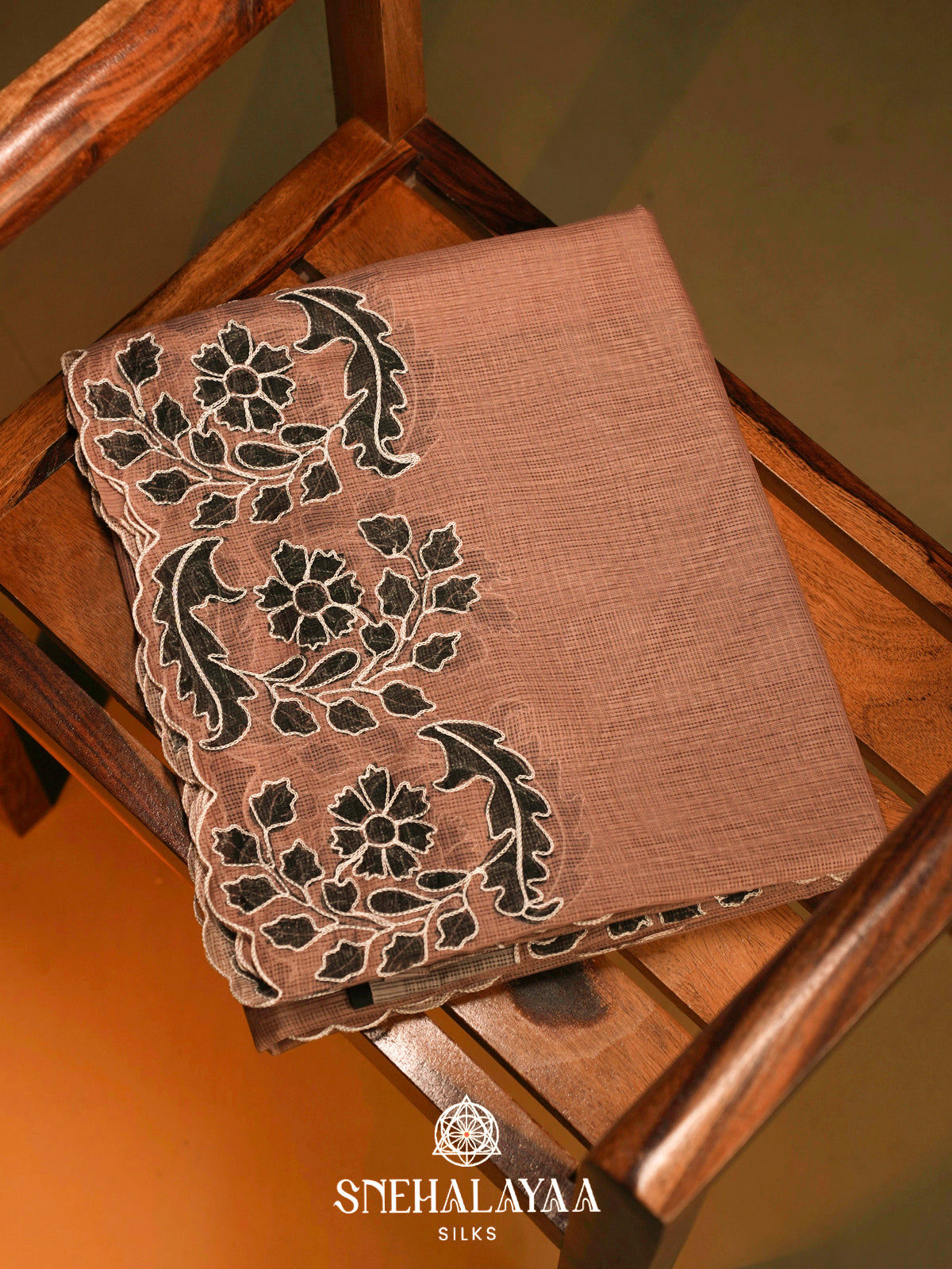 Brown  Kota Saree