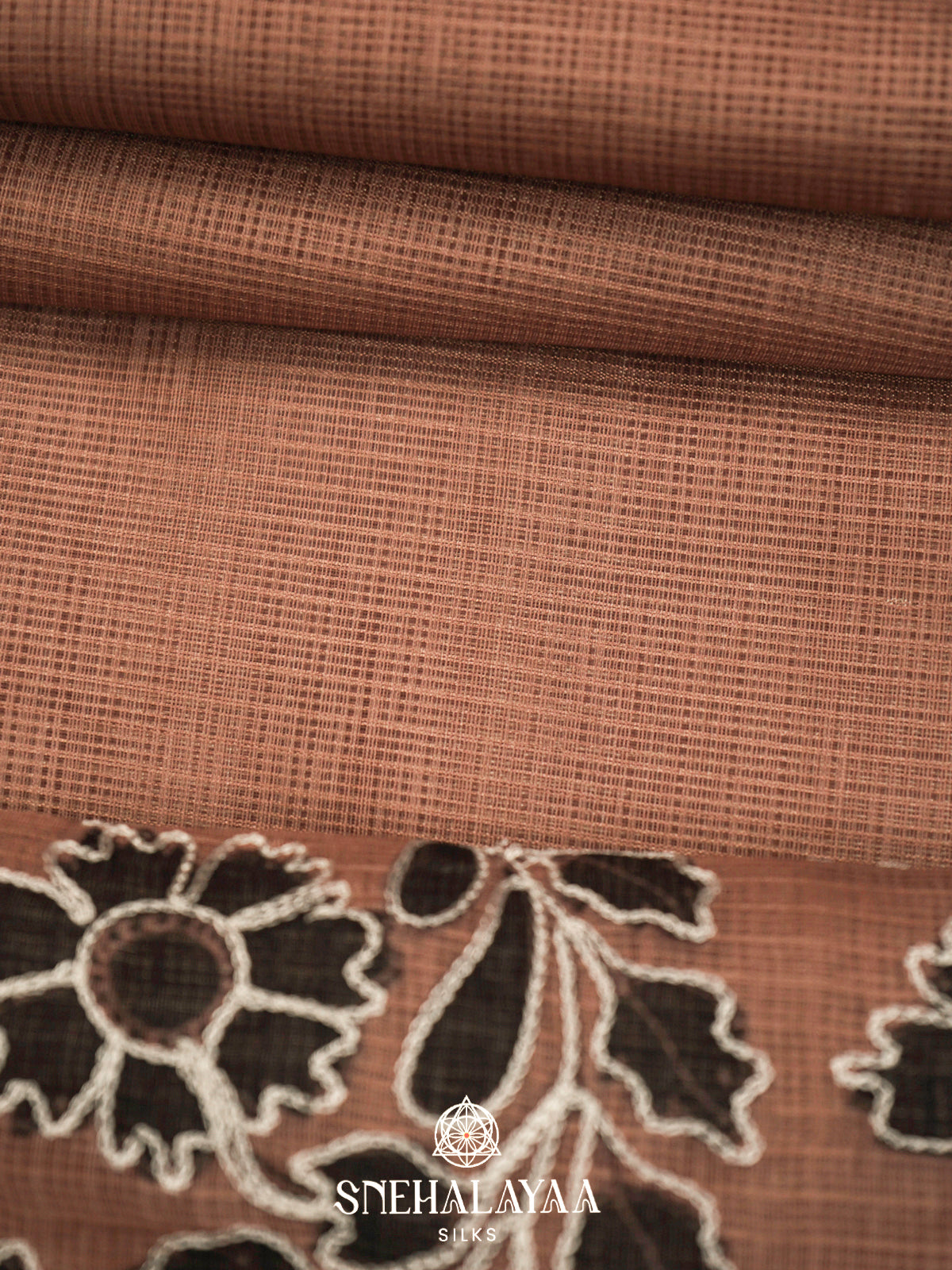 Brown  Kota Saree