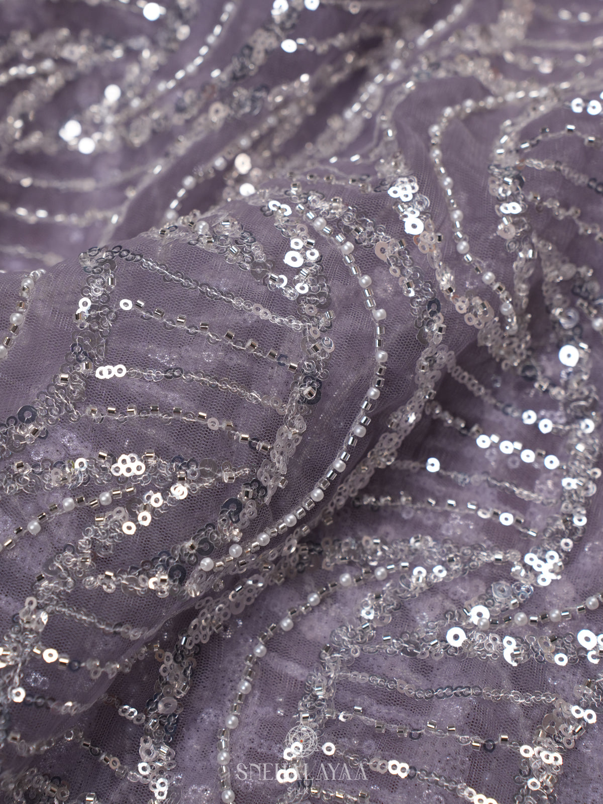 Grey Designer Saree
