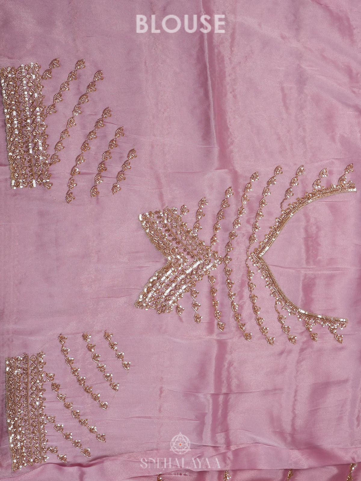 Pink Designer Saree