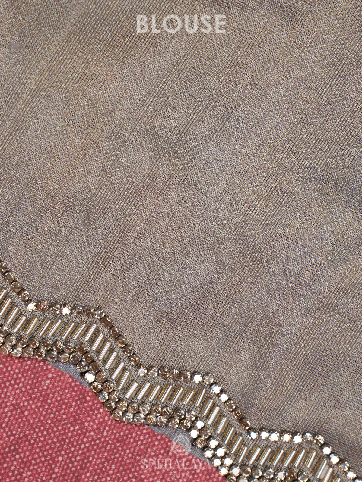 Grey Designer Saree