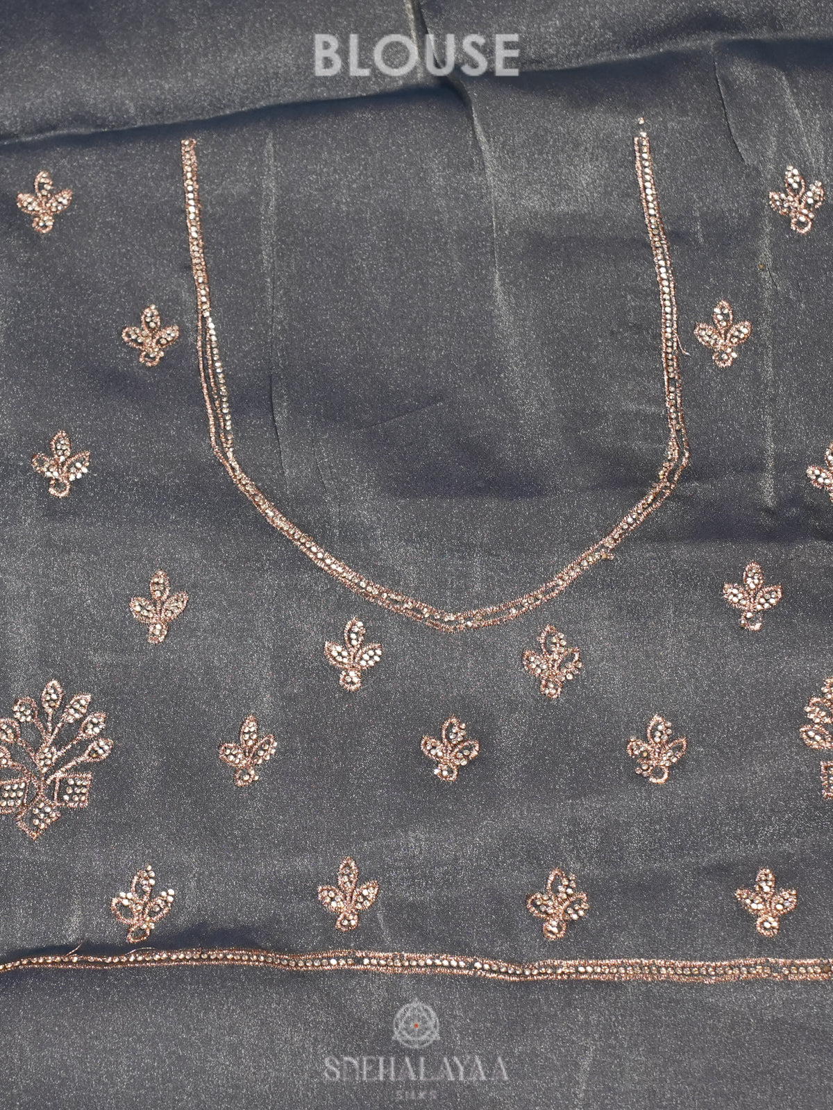 Grey Designer Saree
