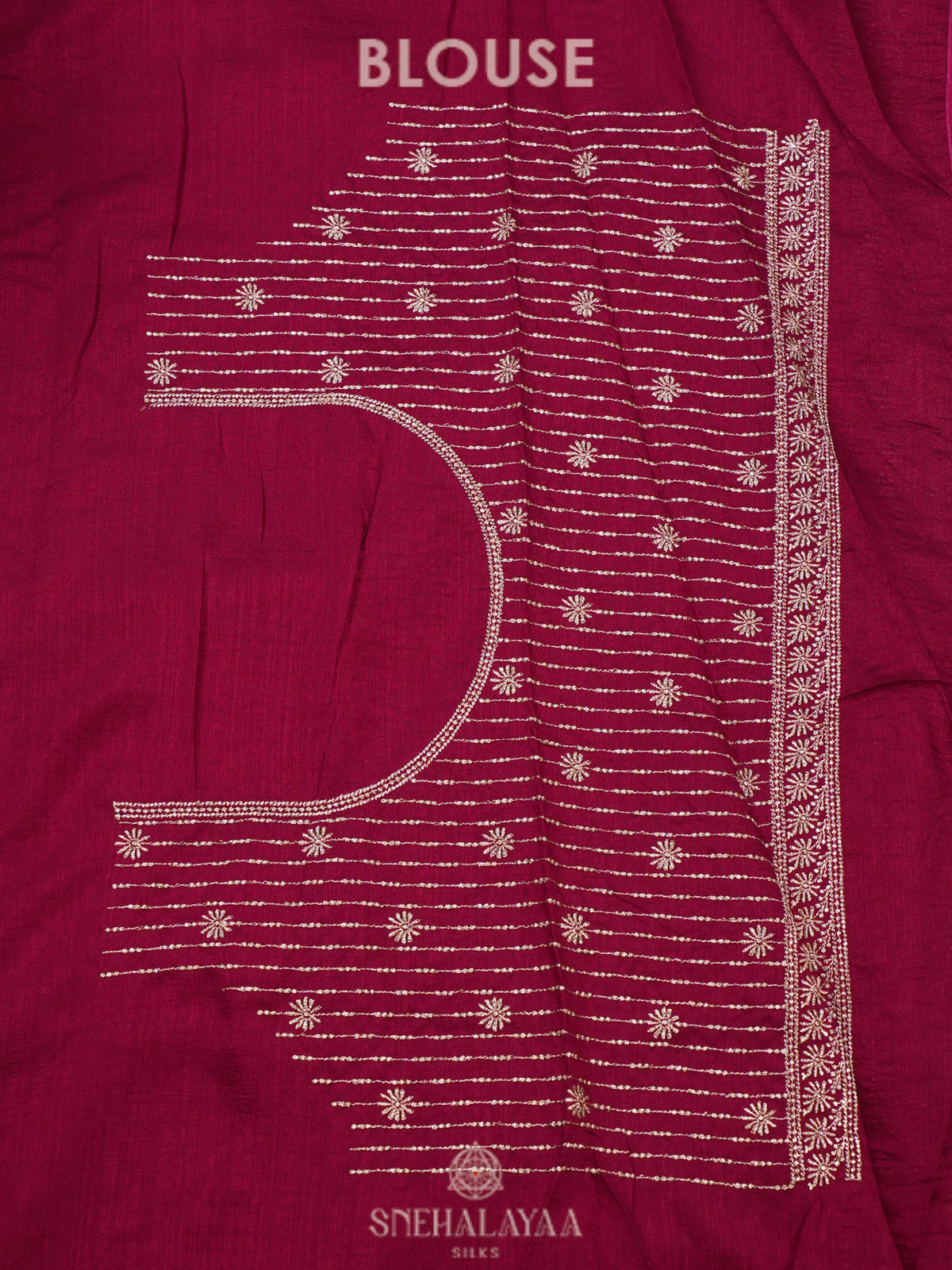 Pink Designer Saree