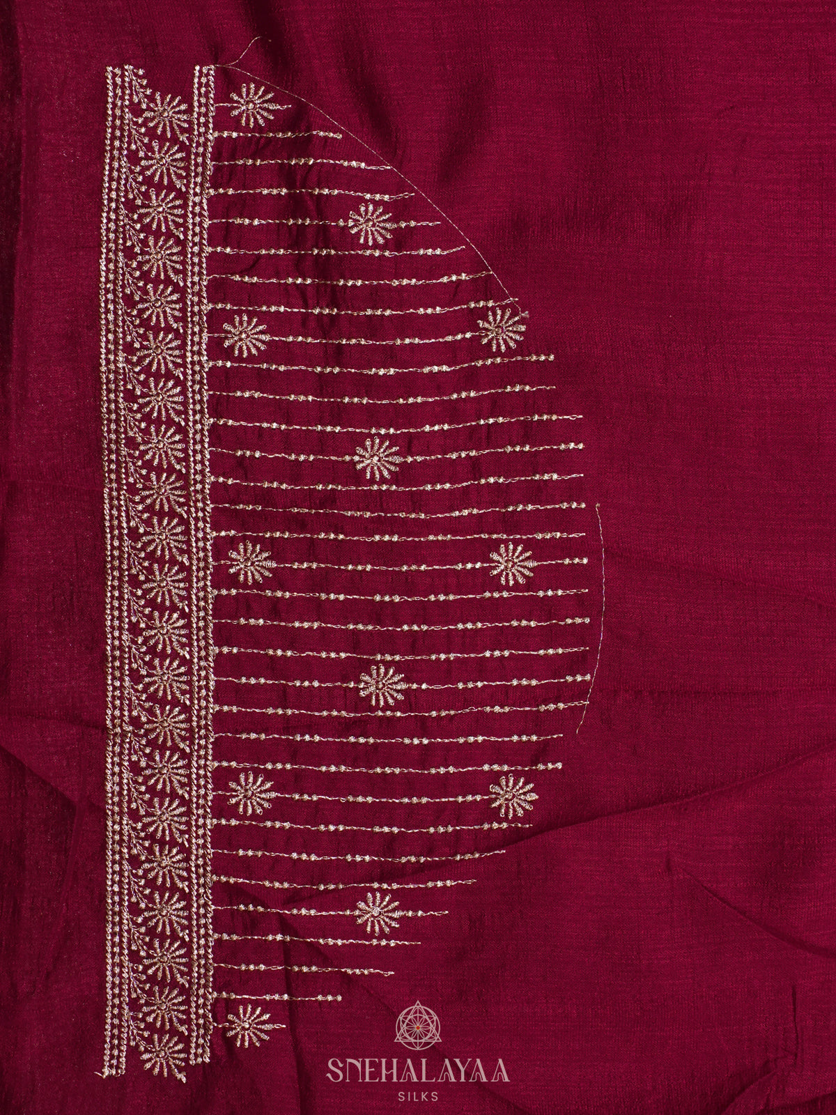 Pink Designer Saree