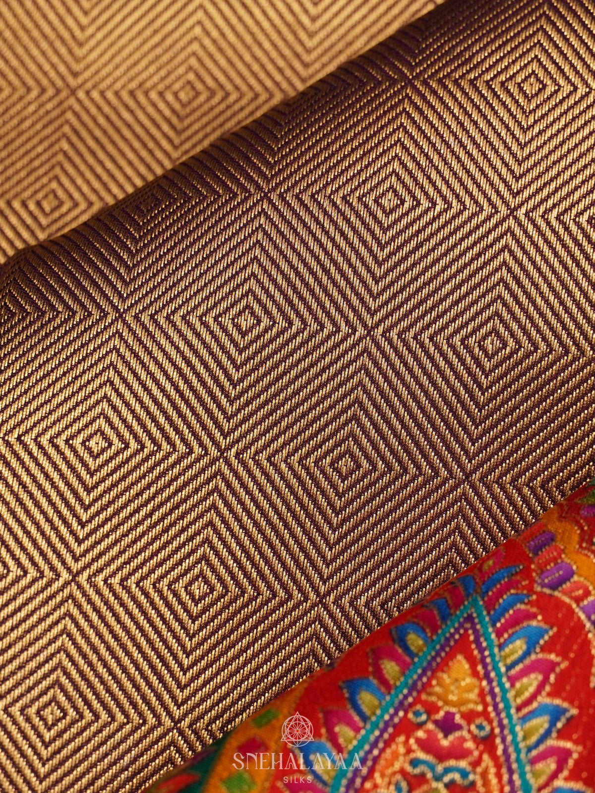 Brown Banaras Saree
