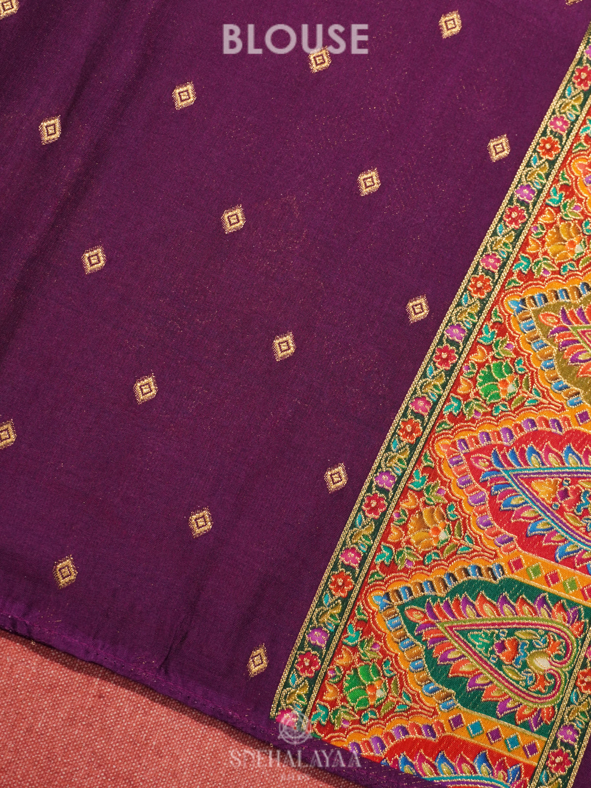 Brown Banaras Saree