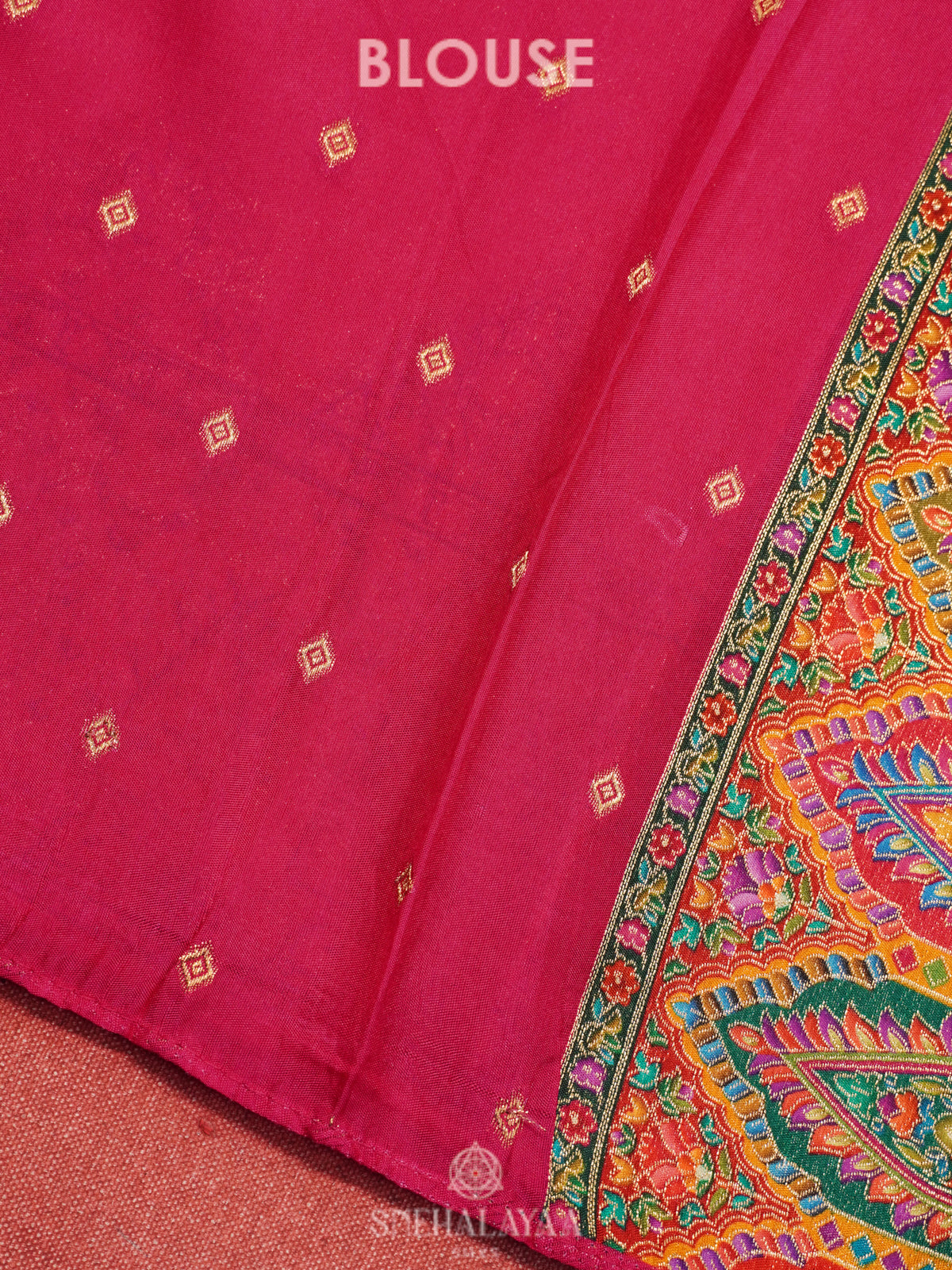 Yellow Banaras Saree