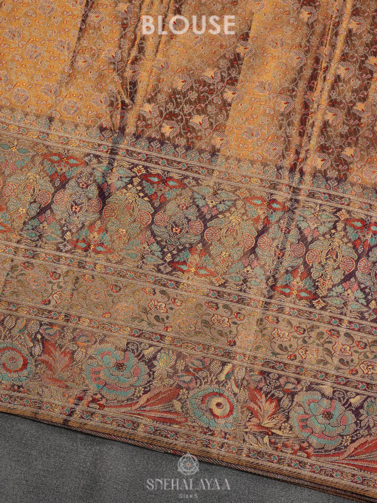 Pale Green Tissue Kanjivaram Silk Saree