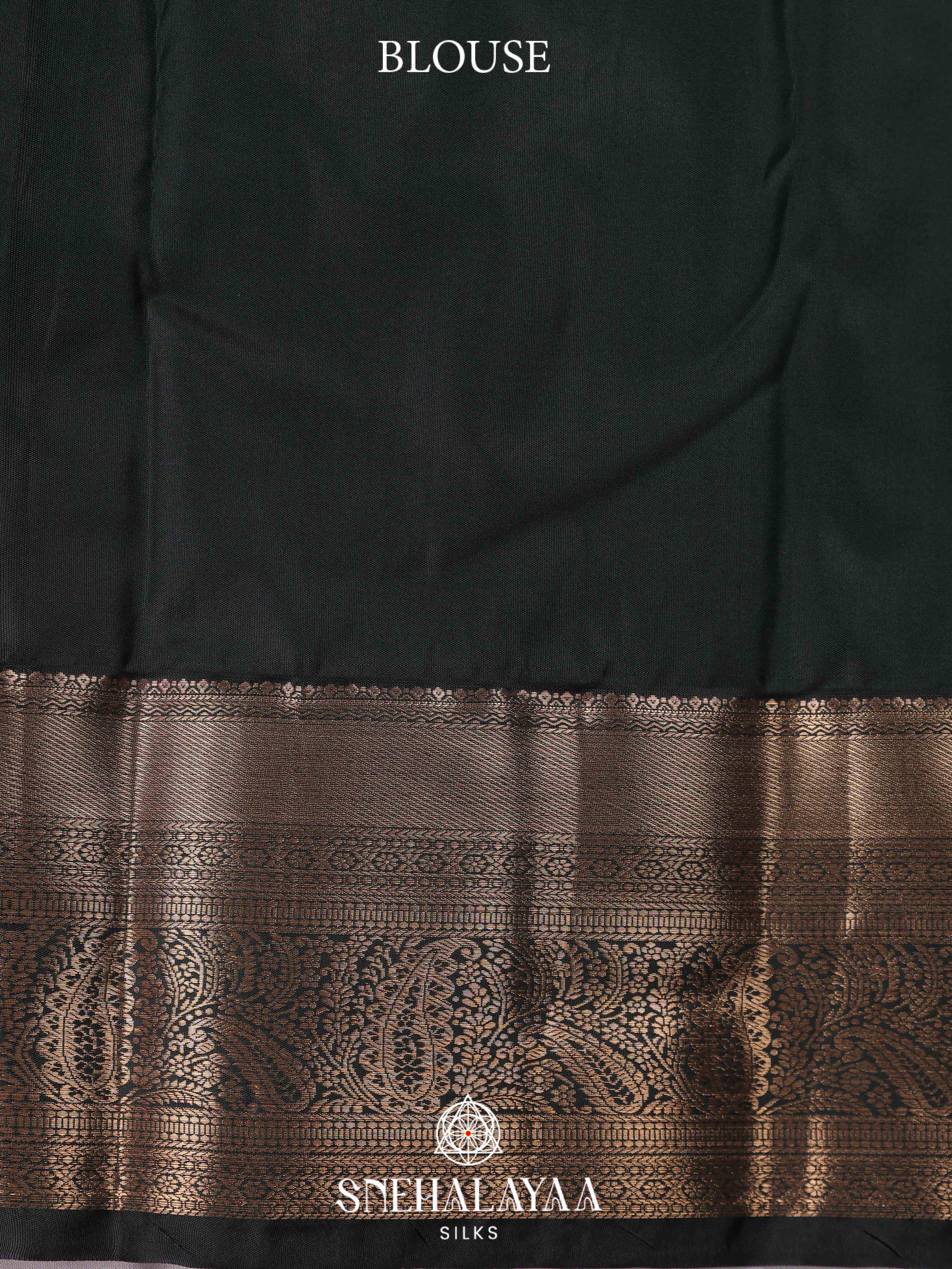 Rust Orange Art Silk Saree