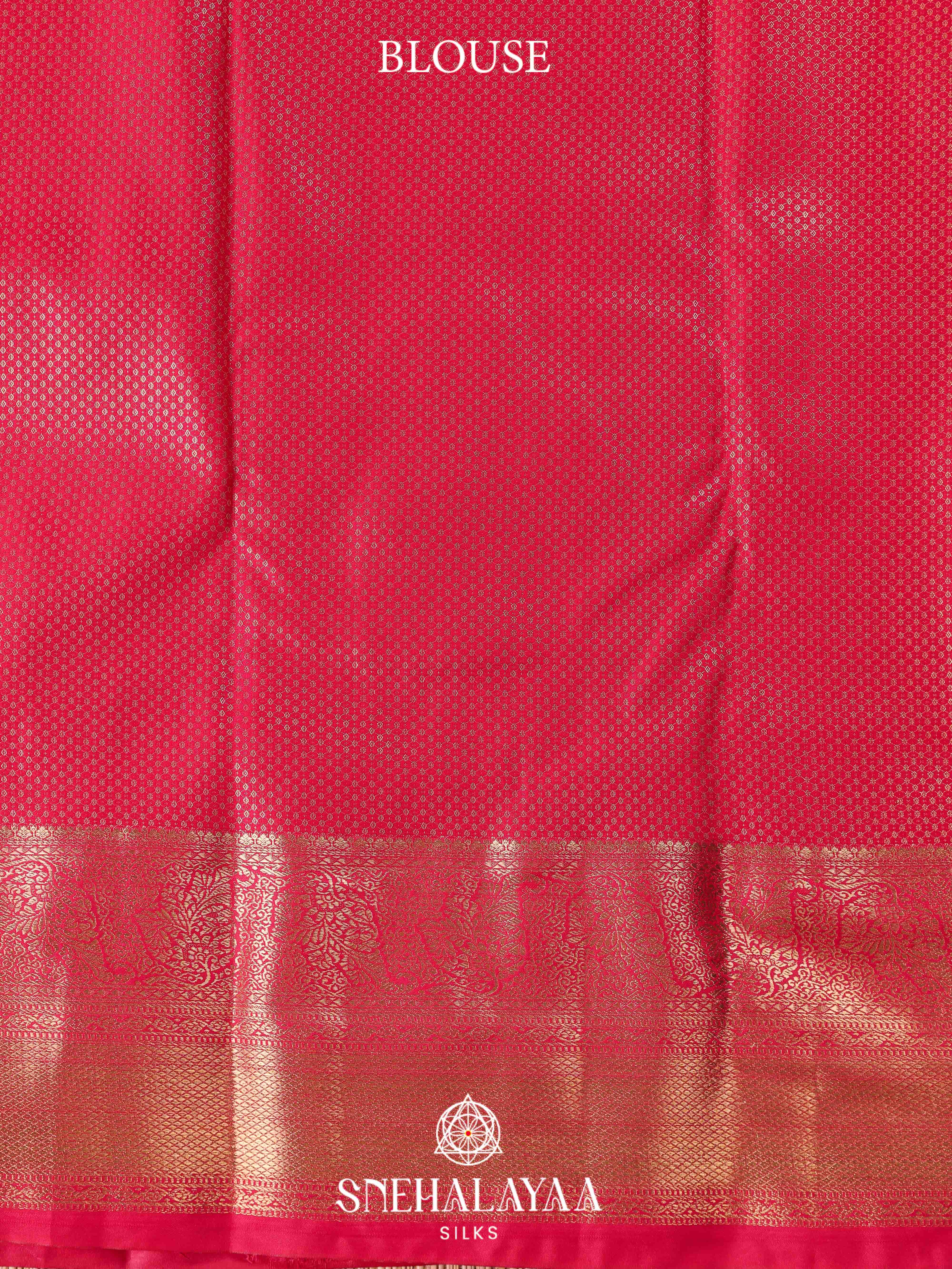 Forest Green Art Silk Saree