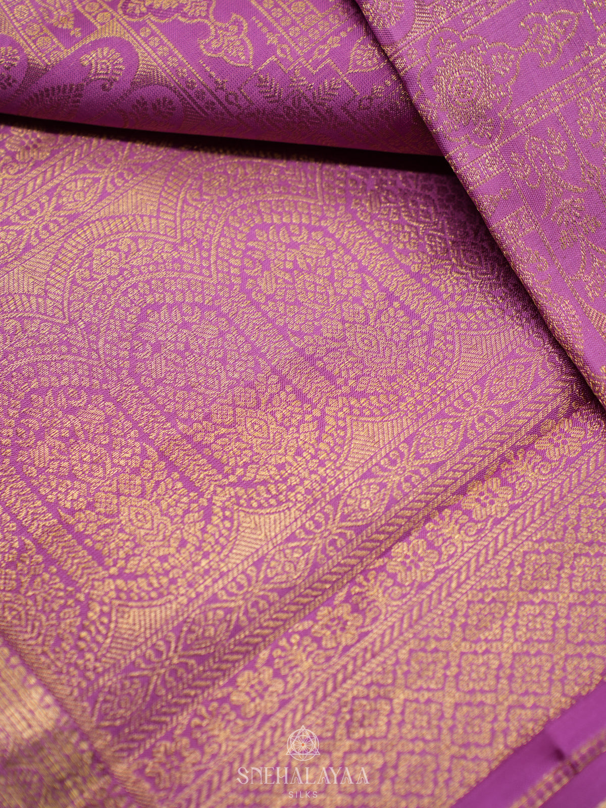 Pink Kanjivaram Silk Saree