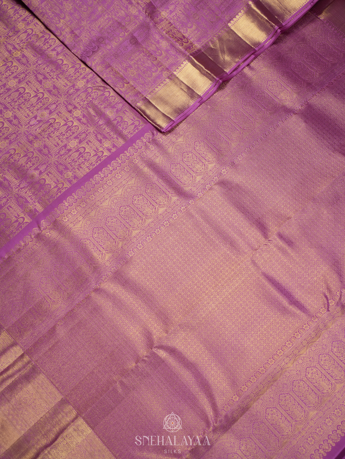 Pink Kanjivaram Silk Saree
