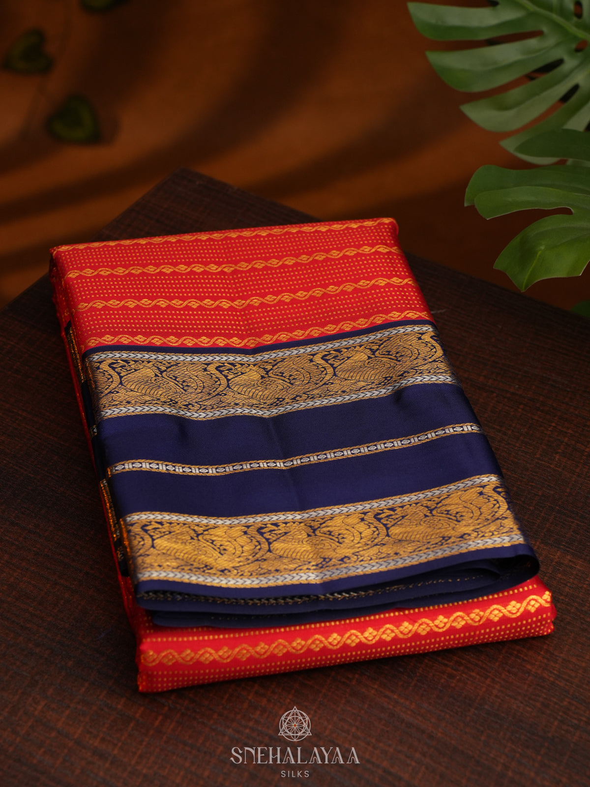 Red Kanjivaram Silk Saree