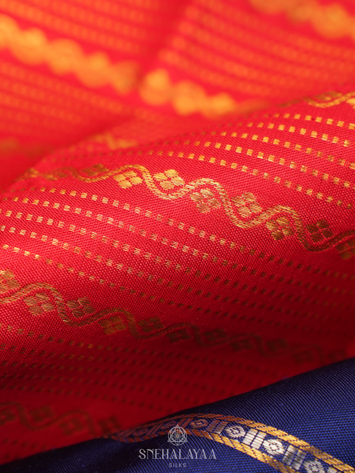 Red Kanjivaram Silk Saree