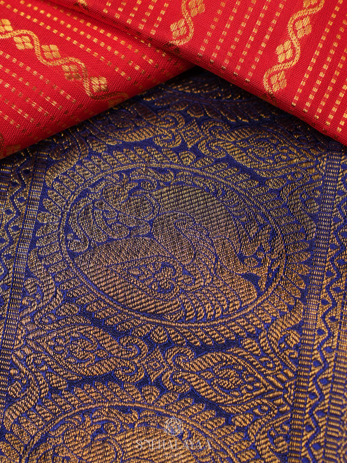 Red Kanjivaram Silk Saree