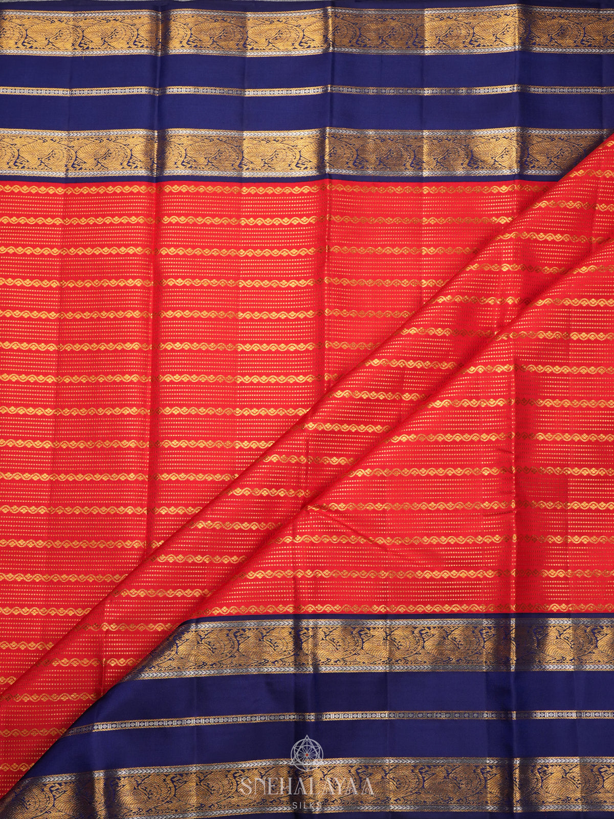 Red Kanjivaram Silk Saree