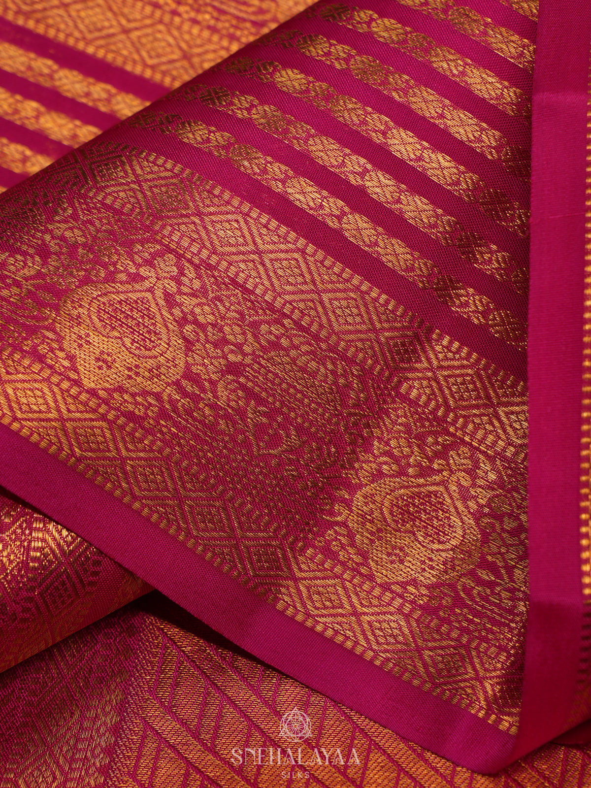 Teal Green Kanjivaram Silk Saree