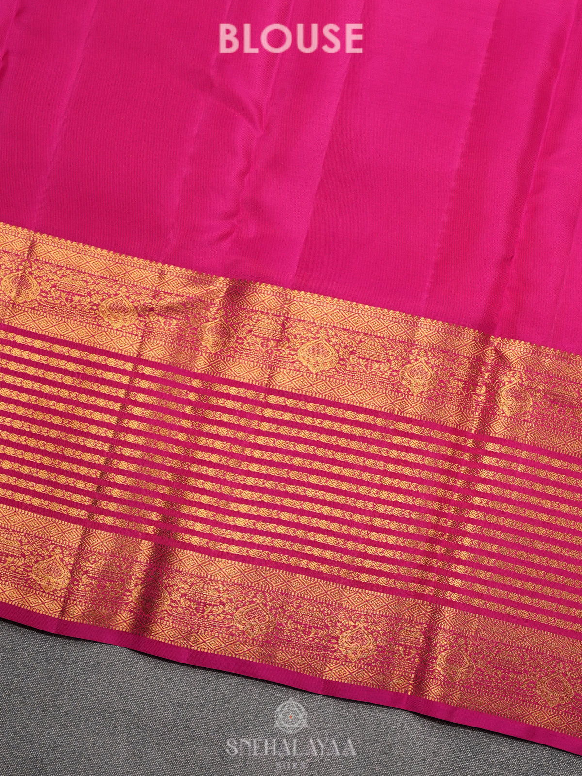 Teal Green Kanjivaram Silk Saree