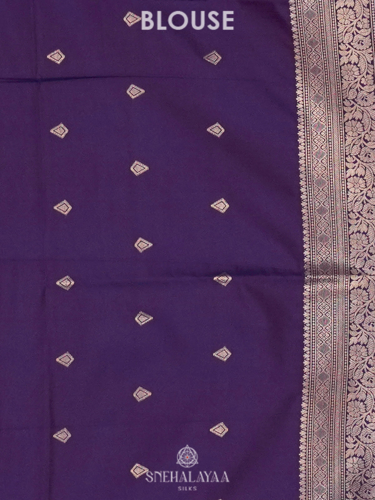 Blue Soft Silk Saree