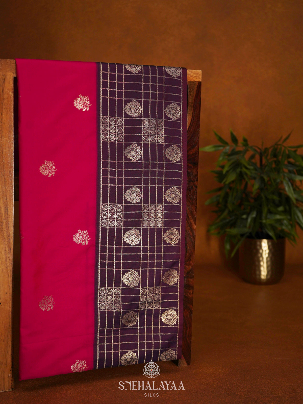Pink Soft Silk Saree