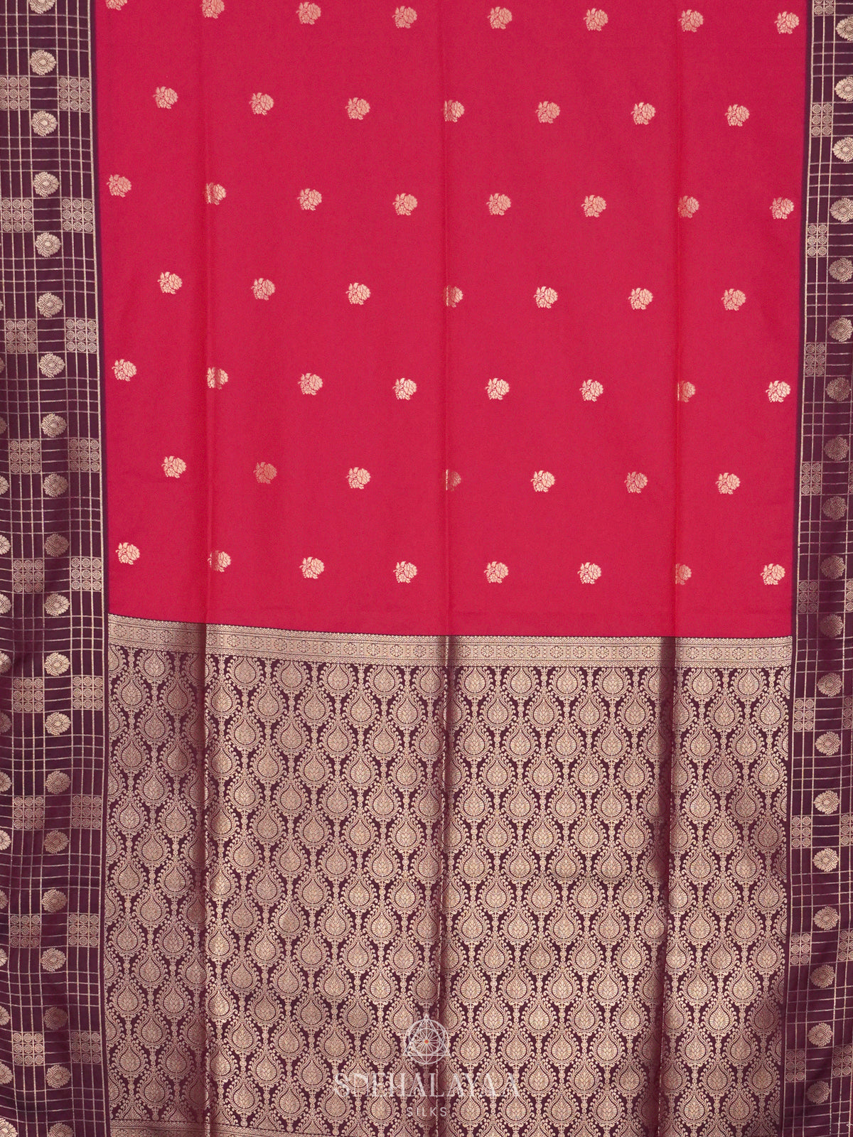 Pink Soft Silk Saree