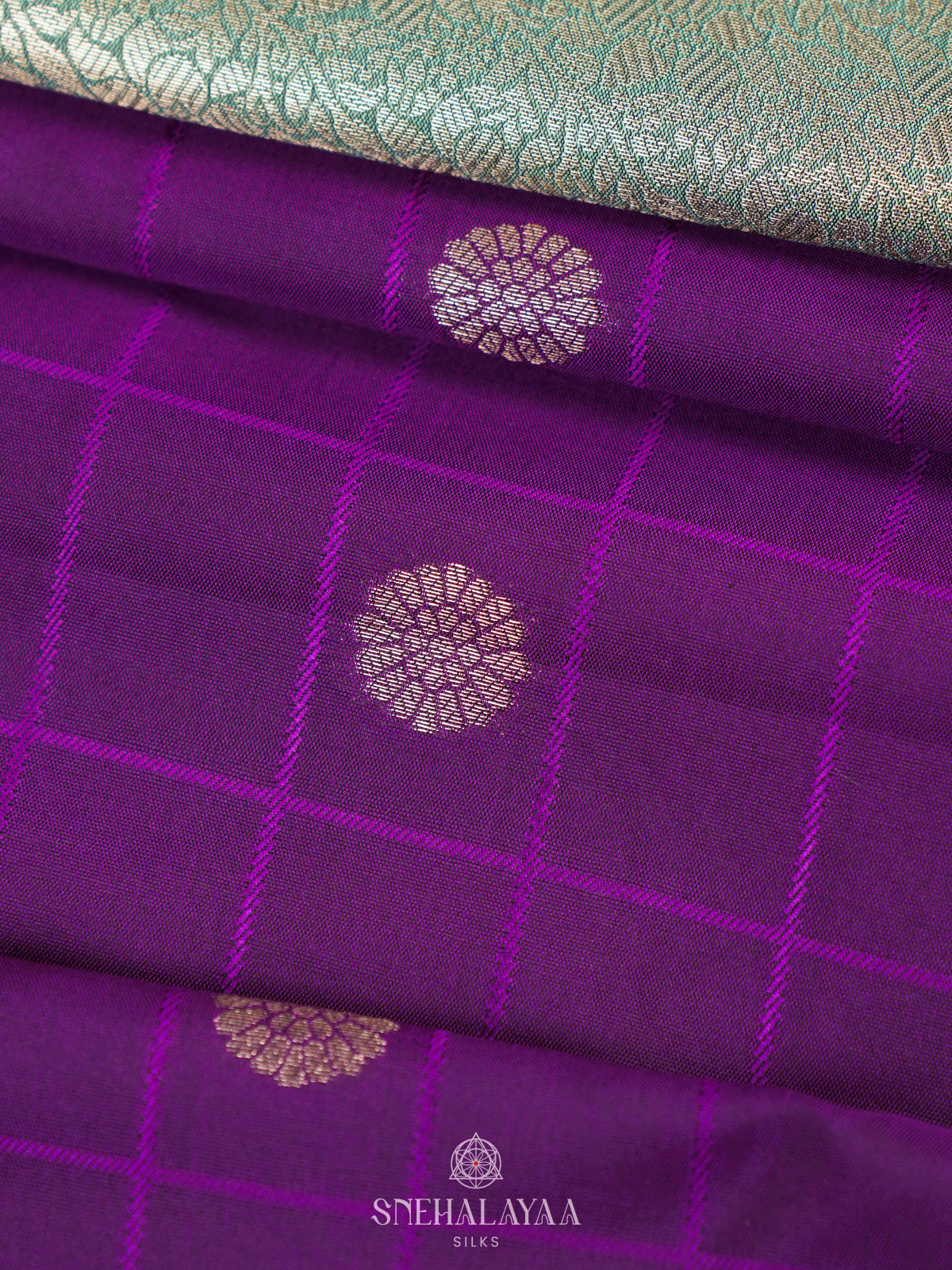 Magenta Purple Soft Silk Saree