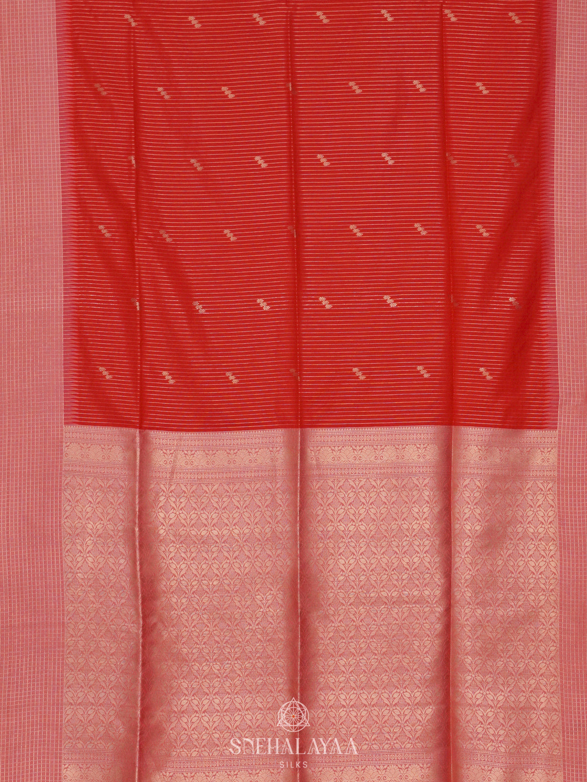 Red Soft Silk Saree