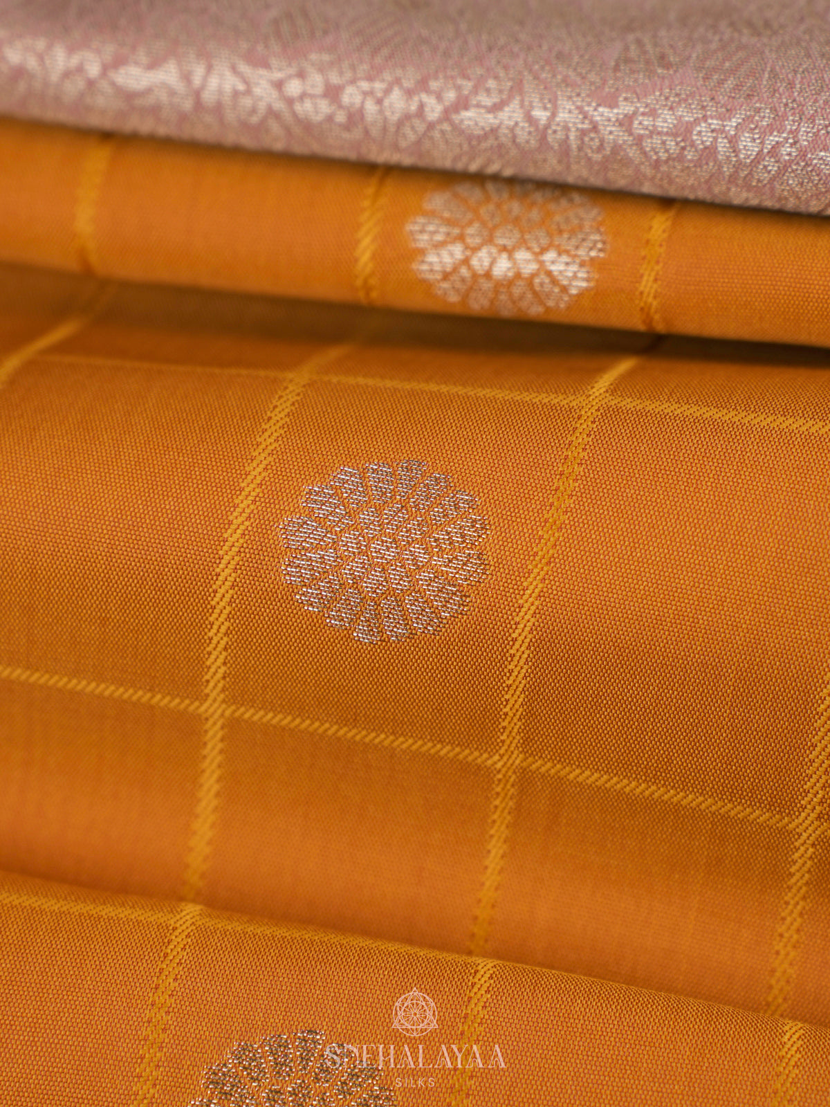 Orange Soft Silk Saree
