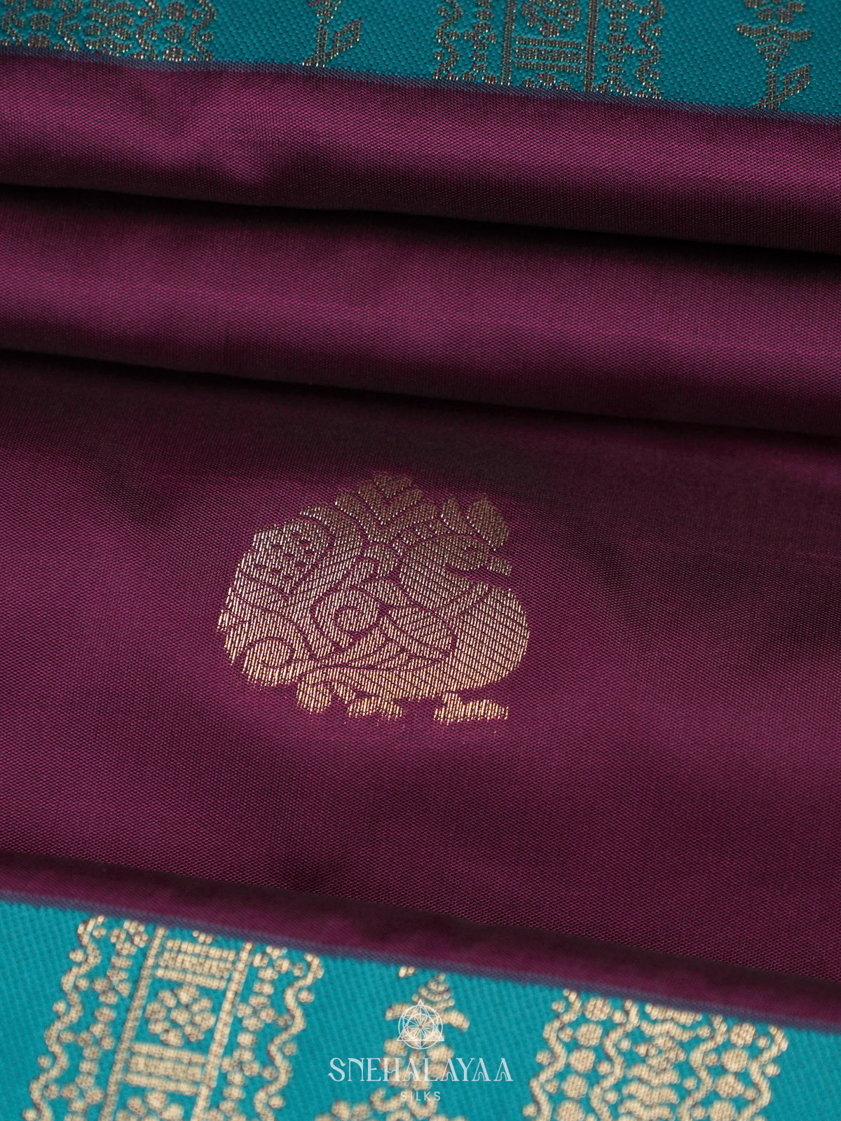 Magenta Soft Silk Saree