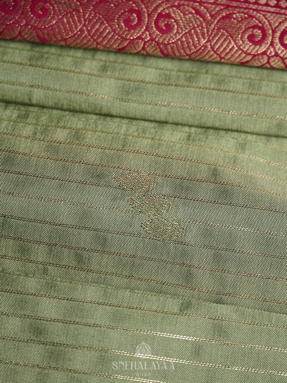 Green Soft Silk Saree