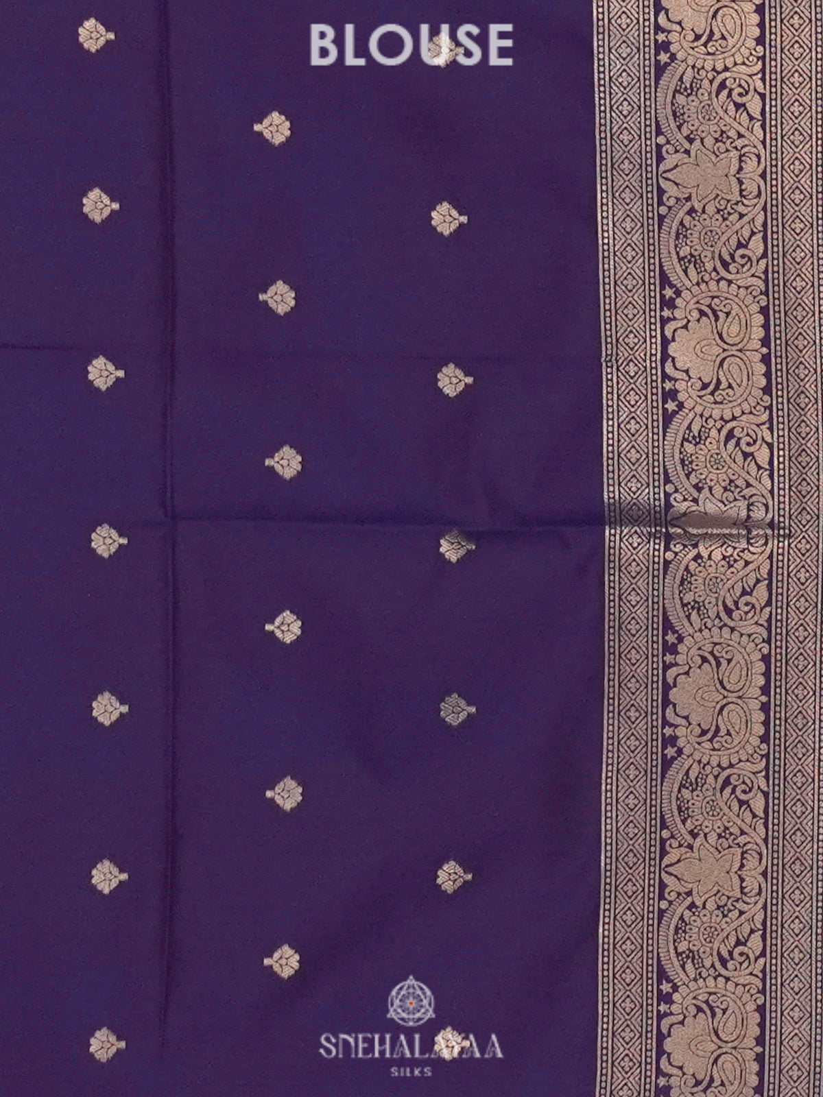 Blue Soft Silk Saree
