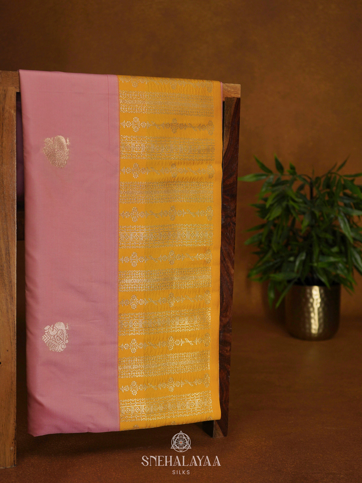 Pale Pink Soft Silk Saree