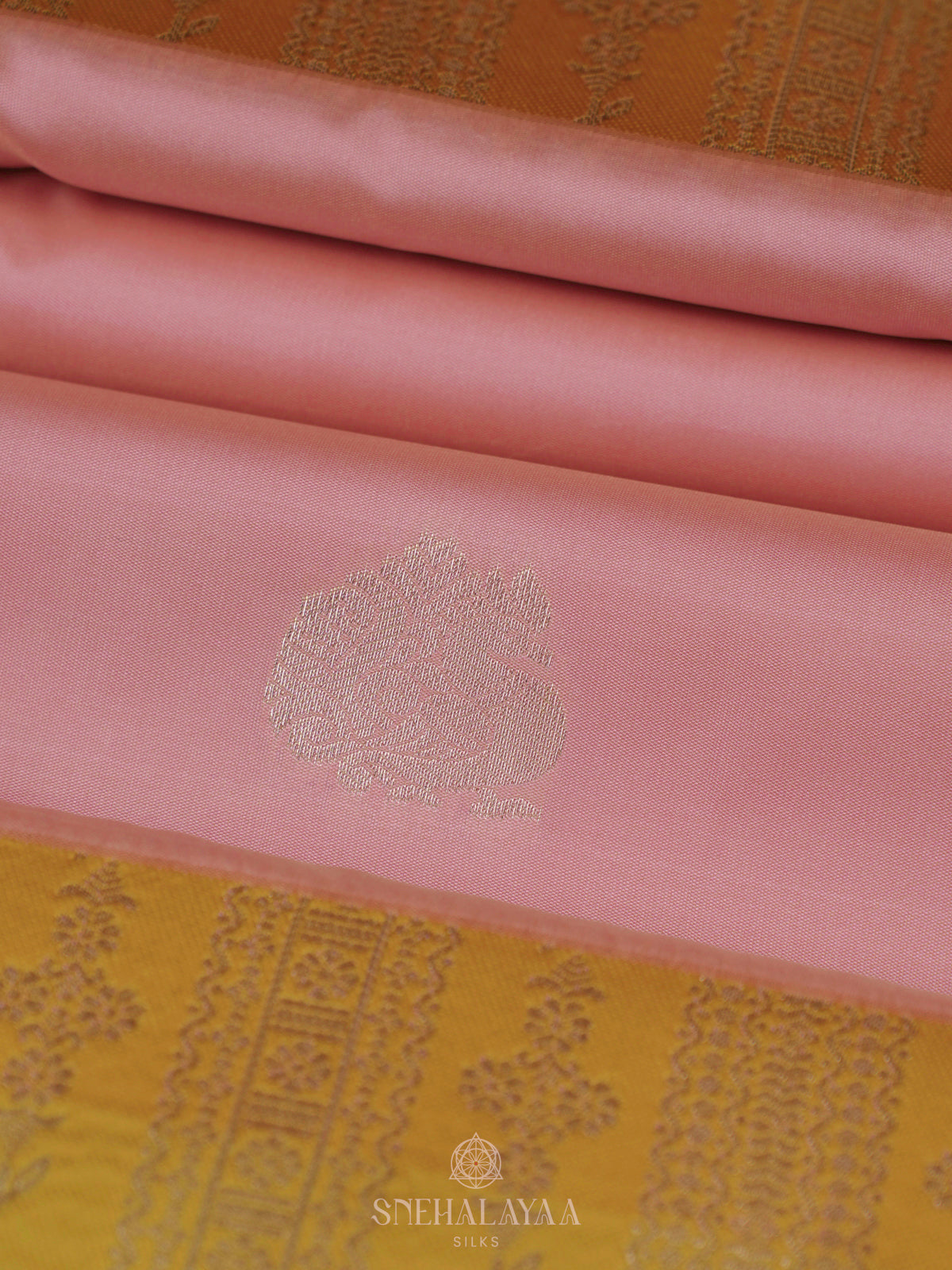 Pale Pink Soft Silk Saree